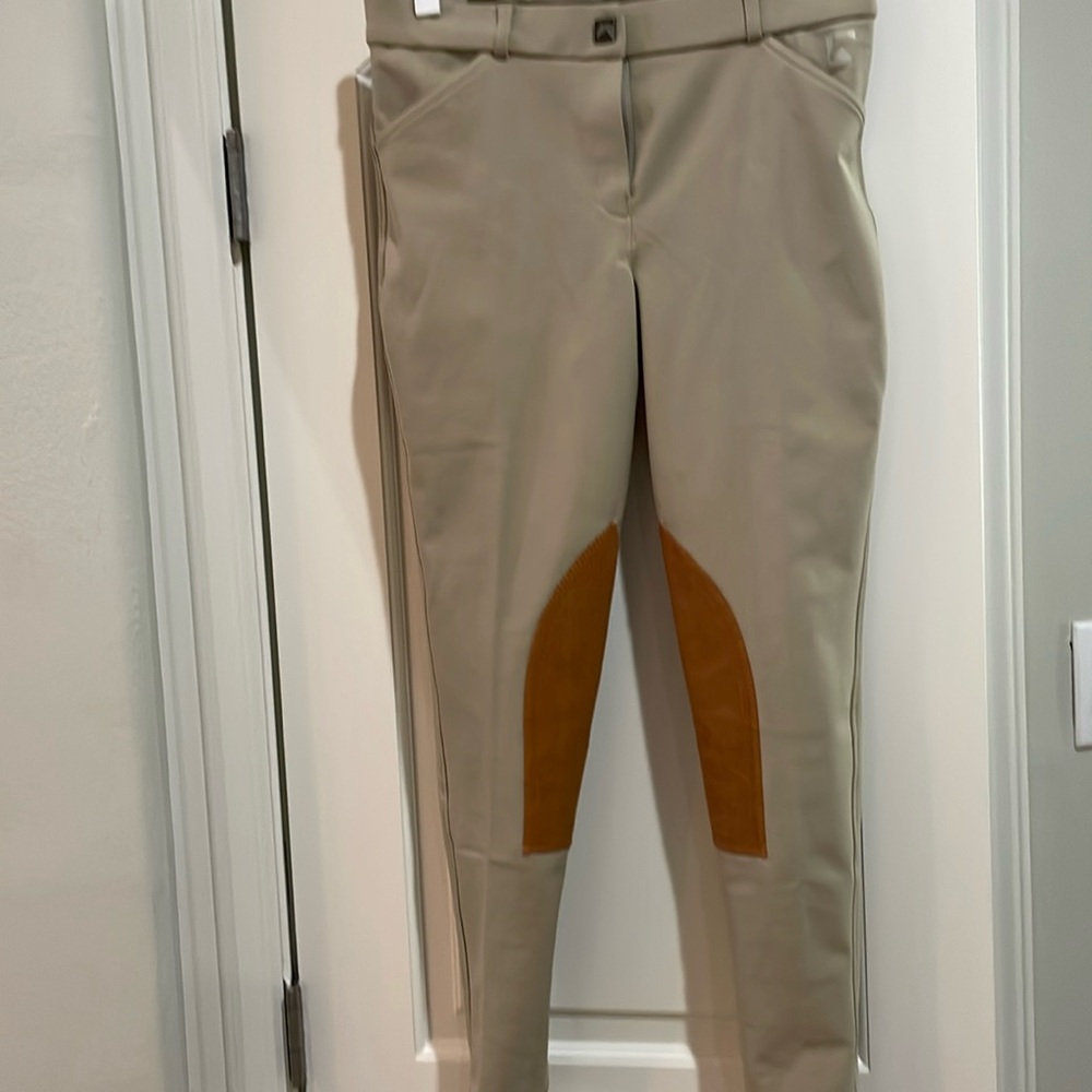 Dover Saddlery, NWT, khaki, riding pant, size 30, ( 10 )excellent condition 🐴🏇
